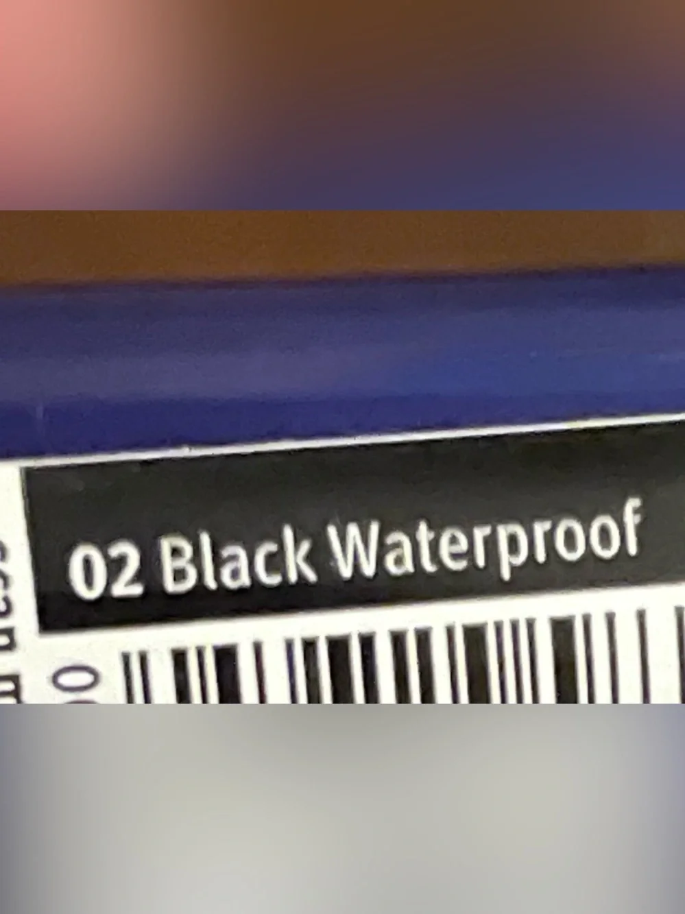 ESSENCE waterproof black.